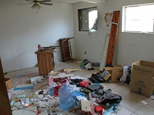 A picture containing indoor, wall, messy, cluttered

